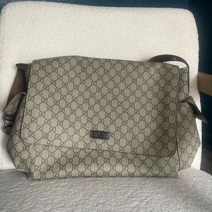 Gucci diaper bag